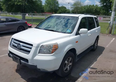 2008 Honda Pilot Ex-L из США, поврежденный, VIN 5FNYF18578B049331